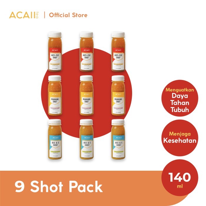 

Terlaris Acaii Tea 9-Shot Package (9X125Ml)