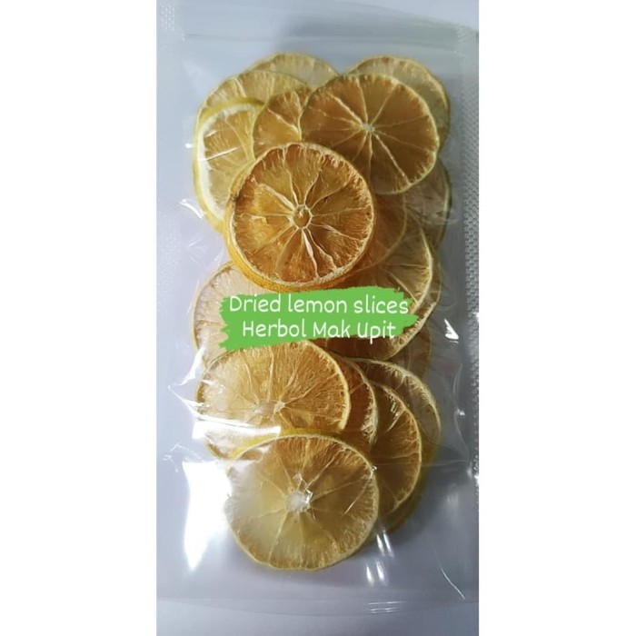 

Promo!! Lemon Iris Kering / Dried Lemon Slice Teh