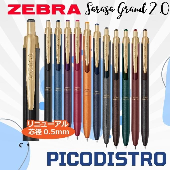 

BEBAS ONGKIR - Pulpen ZEBRA Sarasa Grand Vintage 2 Renewal Gel Ballpoint Rollerball Pen / Pulpen Gel Grand Sarasa JJ57