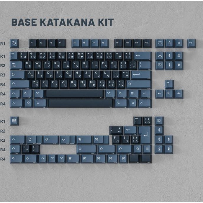 NEW PBTFans SPARK - PBT Cherry Profile Doubleshot Keycaps Set - KBDFans