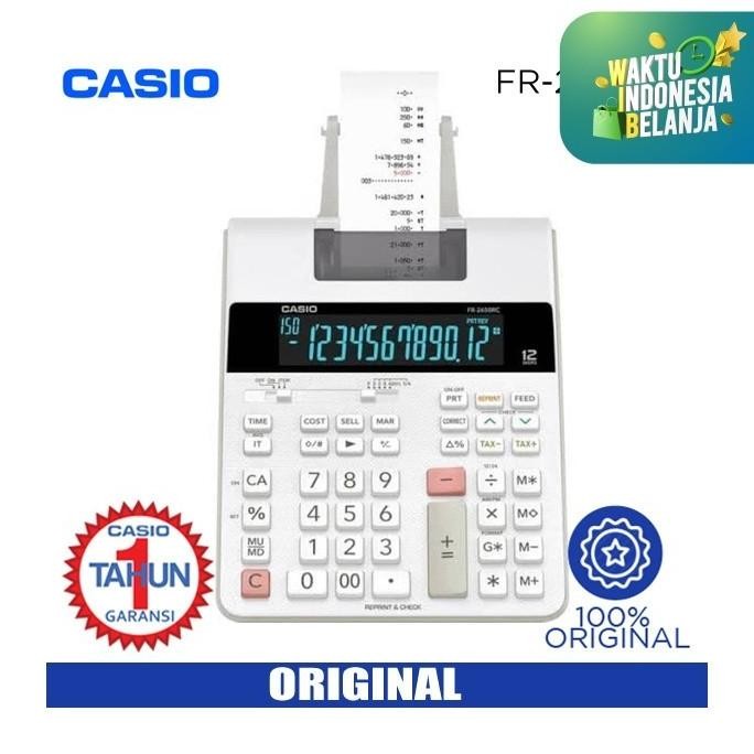 

TERMURAH - Casio Calculator FR 2650 RC / Calculator Printing