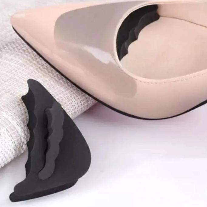 Busa Insole Sepatu Bantalan Sepatu Kebesaran Ganjelan Sepatu Heel