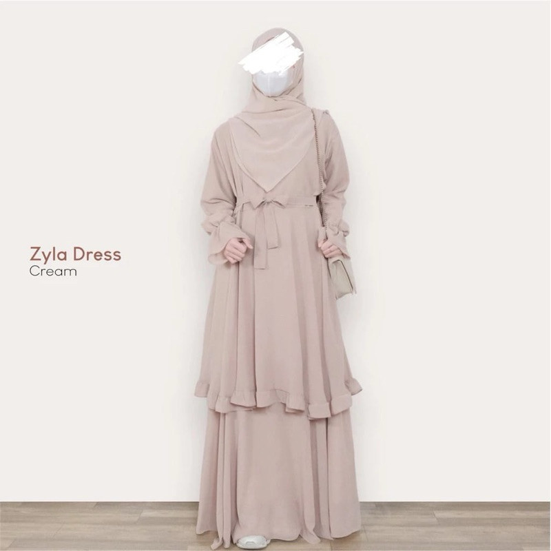 Gamis Lebaran Wanita Terbaru 2025 Dres Brokat Muslimah Elegan Remaja Cewek Mewah Games 2024 Dewasa G