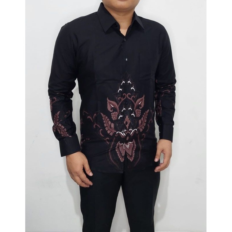 Kemeja Batik Pria FIRENZE size M- XL KEMEJA PANJANG BATIK PRIA / KEMEJA BATIK COWOK / KEMEJA BATIK