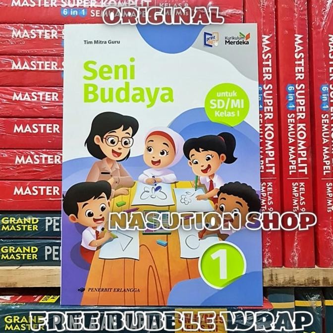 

LIMITEDEDITION Buku Seni Budaya Untuk Kelas 1 SD Erlangga Kurikulum Merdeka