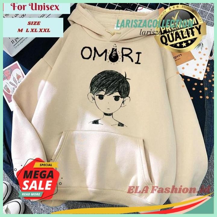 HOODIE OMORI BASIL ANIME KEKINIAN HODIE WAIFU PRIA WANITA BEST PRODUCT BY LARISZA COLLECTION 