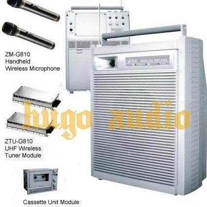 SPEAKER PORTABEL TOA ZW G810 CU ORIGINAL