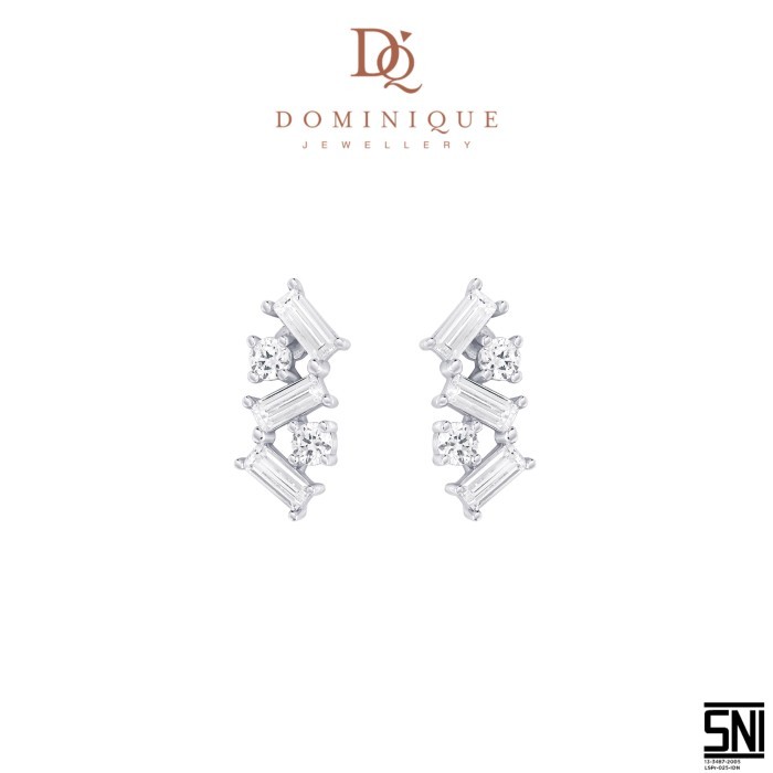 Ready Anting Sandra Dewi Gold Baguette Collections EA200324