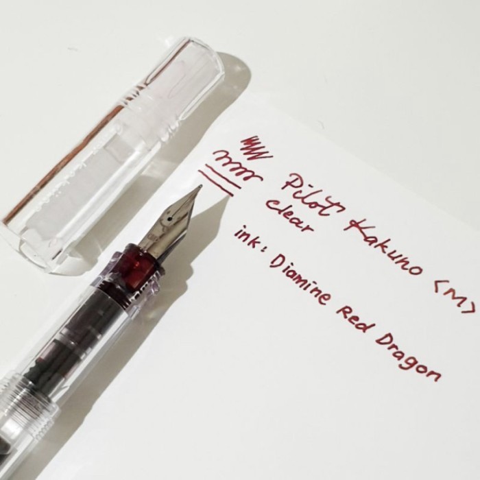 

TERBARU Pilot Kakuno Fountain Pen EF/F/M