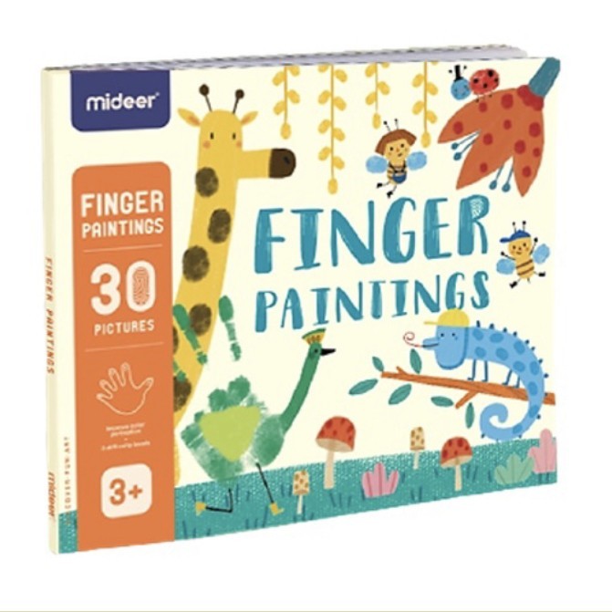 

TERBARU Mideer Finger Paint Art Book Mainan Edukasi Anak CT7043 Paintings