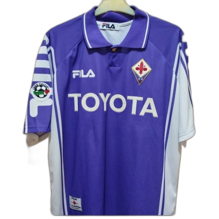 Jual Gabriel Batistuta #9 AC Fiorentina Home Jersey 1999/2000 Original ACF 99/00 Batigol Serie A