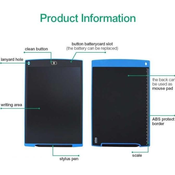 

Papan Gambar Digital Monochrome LCD Tablet 12 Inch L88S