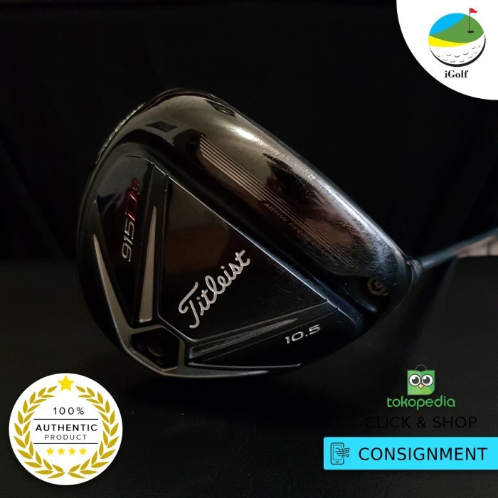 TERBARU Titleist 915 D3 10,5 Driver Head Only PROMO