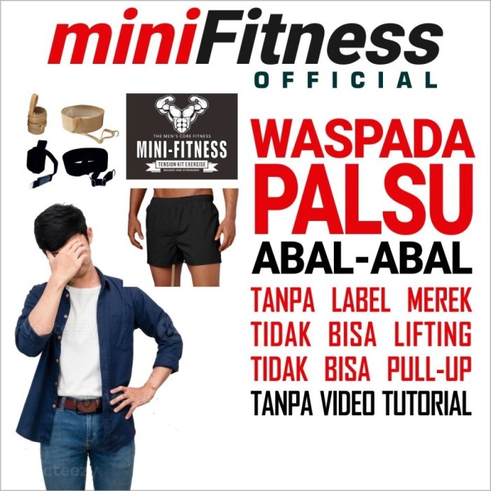 Diskon Deker Fitnes Minifitnes Original Minifitness Alat Fitness Genital Pria