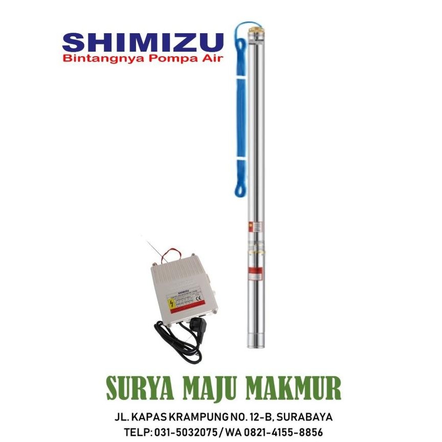 [SMM] SHIMIZU SPG 07 238 K POMPA SUBMERSIBLE SHIMIZU 2 INCH 1/2 HP + KABEL