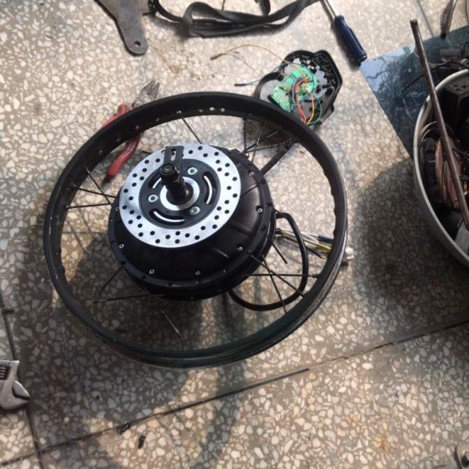 BLDC YUMA MOTOR YMMOTOR SPOKE JARI-JARI 1500 WATT - 3000 WATT