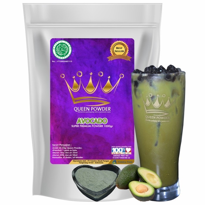 

Bubuk Minuman Queen Powder Super Premium Rasa Avocado 1Kg