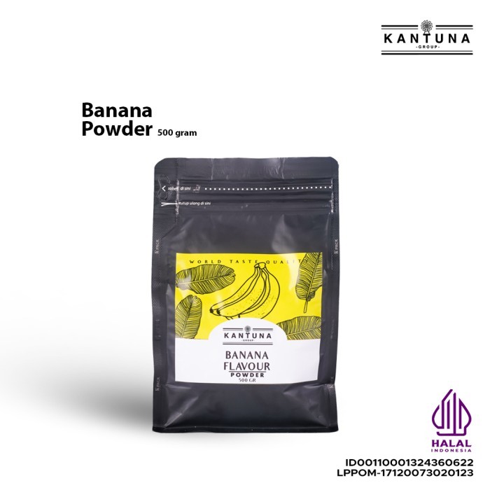 

Kantuna Banana Powder - Rasa Banana Untuk Cafe/Kafe/Bisnis 500 Gram