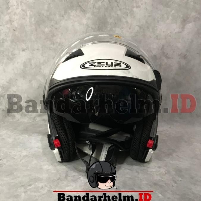 Helm Half Face zeus 611 Putih / White LAT