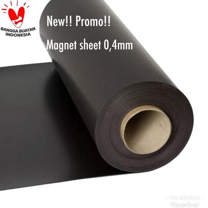 

Sale New!! Promo!! Sticker / Stiker Magnet Sheet Black 0.4Mm (60Cmx50Cm)