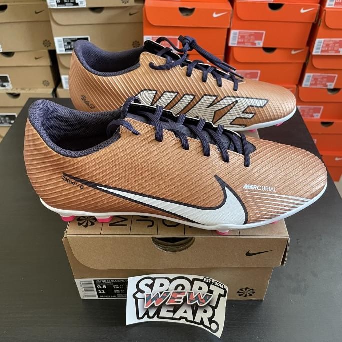 Sepatu Bola Nike Pavor 15 Club Fg Mettalic Copper BNIB SUM