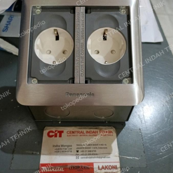 Jual Stopkontak Lantai Panasonic Dumf3233J Floor Outlet Dumf 3233J