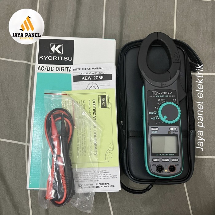 Jual Kyoritsu 2055 Digital Clamp Meter Tang Ampere Ac/Dc 1000A Kyoritsu2055
