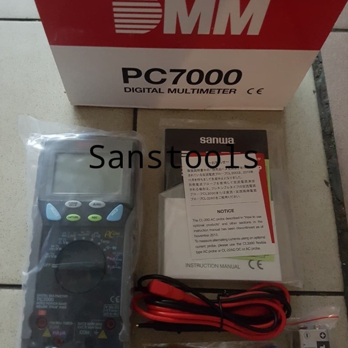 Jual Avometer / Digital Multimeter Sanwa Pc7000 Original Japan