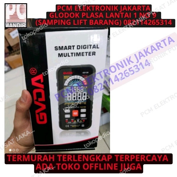 Jual Multi Meter Multimeter Multitester Gvda Smart Digital Gd128 Gd 128