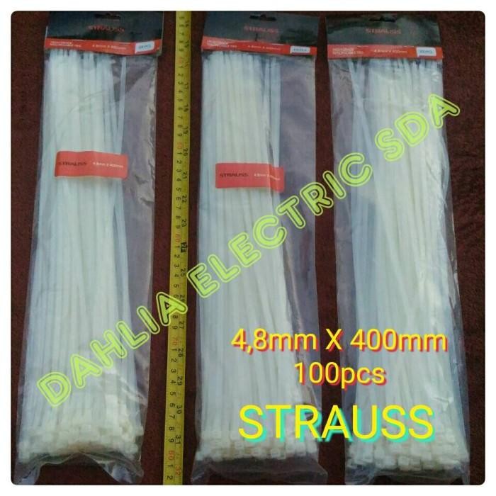 

Kabel Ties 4,8Mm X 400Mm (100Pcs) Strauss