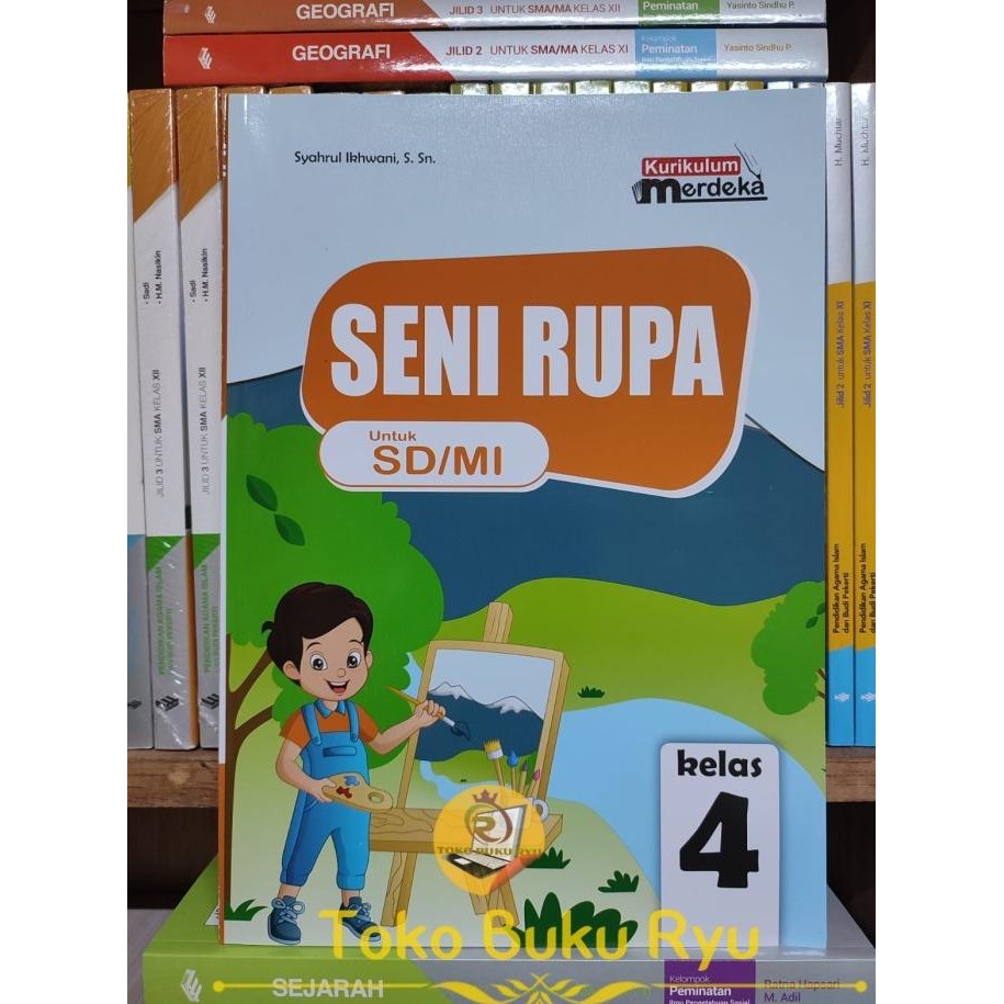 

BISA GOSEND Buku Seni Rupa Kelas 4 SD Diknas Kurikulum Merdeka SPECIAL