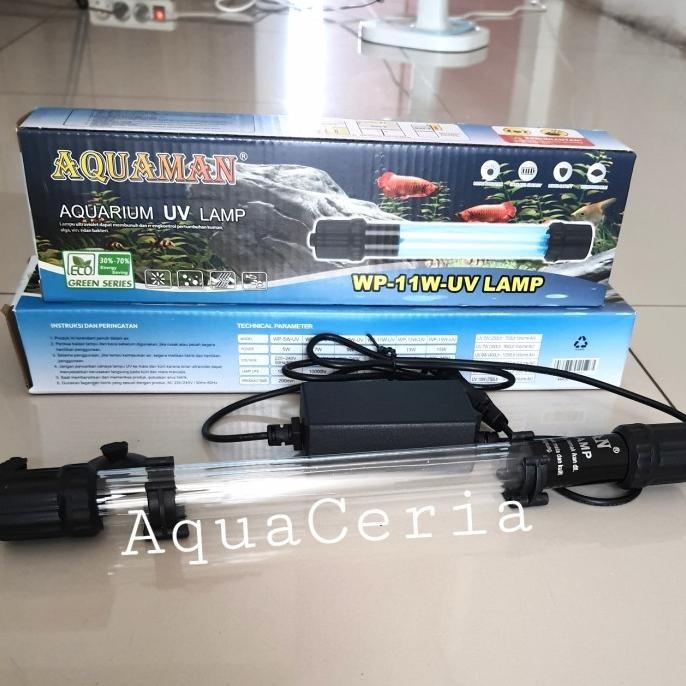 LAMPU UV AQUARIUM/KOLAM KOI WP 11 WATT ORIGINAL DAN TERPERCAYA