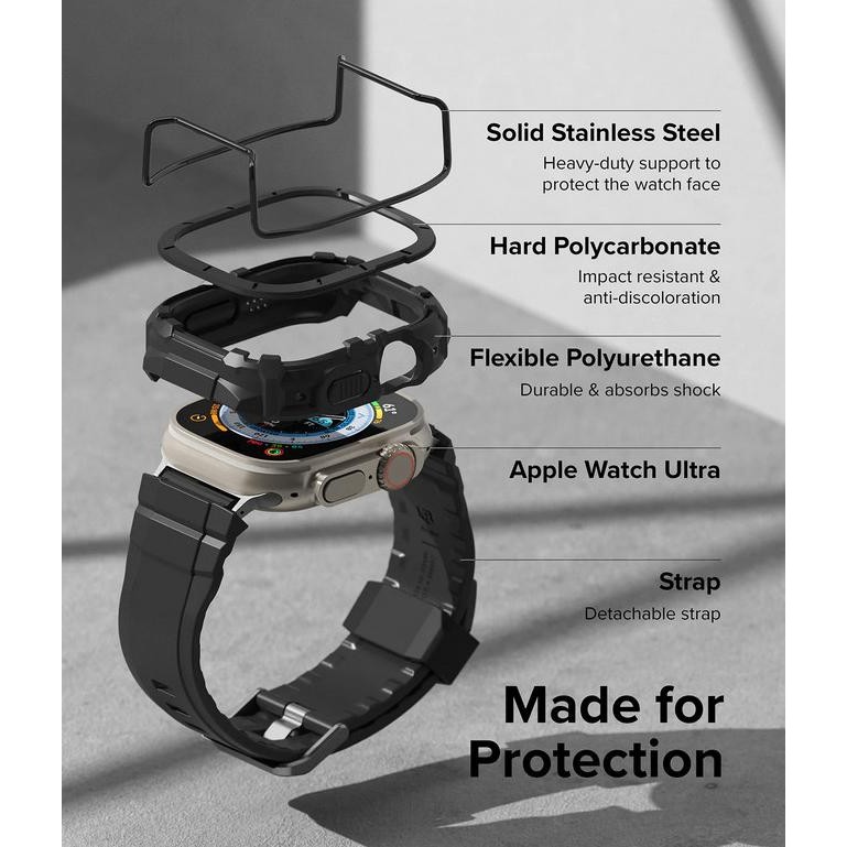 

Ringke Fusion-X Guard Apple Watch Ultra Case + Band Original Casing Terlaris
