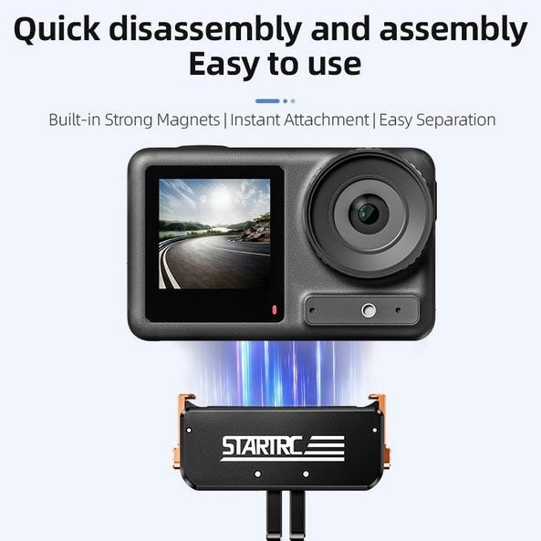

Startrc Magnetic Extension Base Adapter For Dji Action 5 Pro 4/ 3 Terlaris