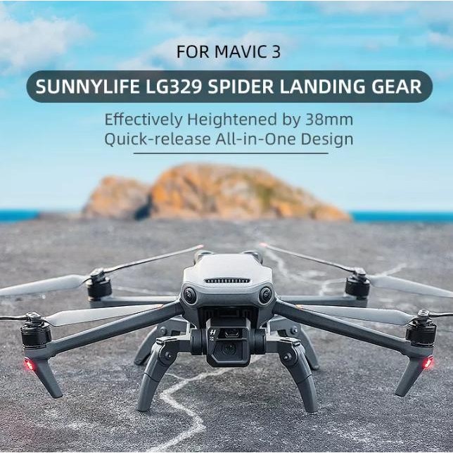 

Sunnylife Landing Gear Heightened Spider Gears Support Leg Dji Mavic 3 Terlaris