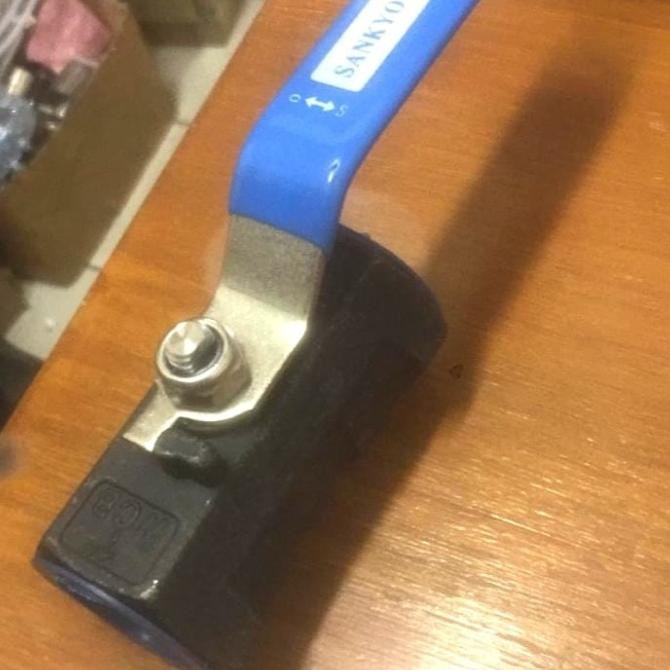 

Kran Air Ball Valve Sankyo 1Pc Carbon Steel 1/2" (Inch) Terlaris