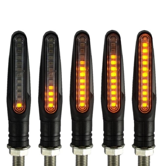 Lampu Sein Led Sequential Motor Model Lightech Universal Klx Crf 150 Original Dan Terlaris