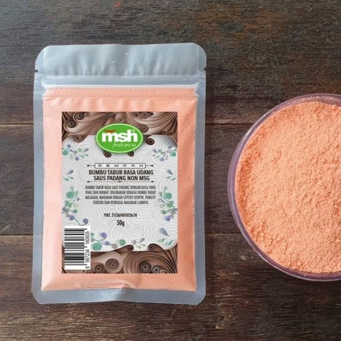 

Bumbu Tabur Rasa Udang Saus Padang Non Msg Terlaris