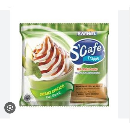 

S Cafe Creamy Avocado 1 Renceng Isi 5 Original 100%