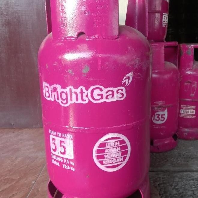 TABUNG GAS BRIGHT GAS 5,5 KG ( KOSONGAN ) TERBARU