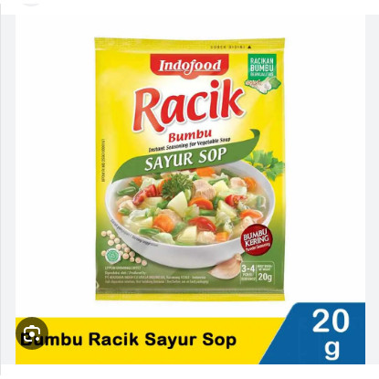 

Bumbu Indofood Racik Sayur Sop Original 100%