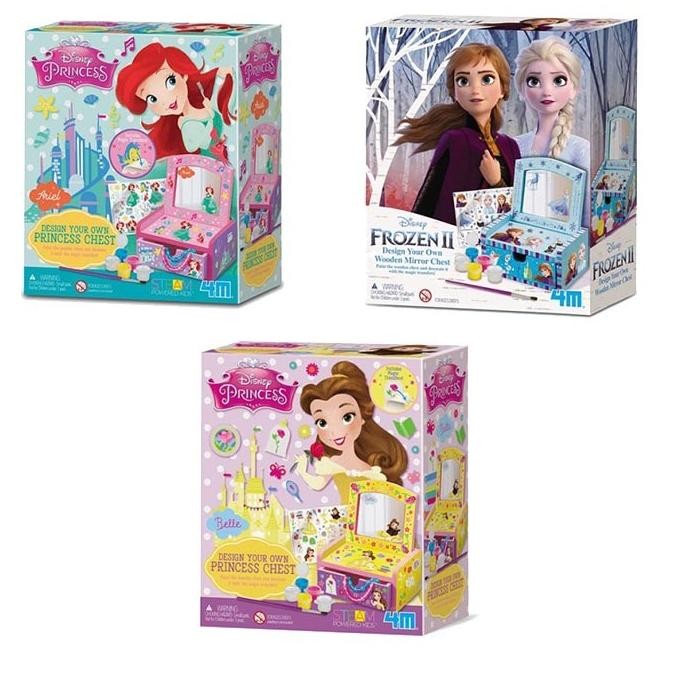 

Kotak Box Disney Princess Design Your Own Chest Belle Frozen Ariel