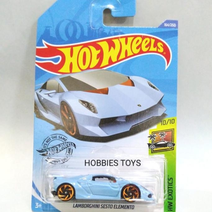 Hot Wheels HW WORKSHOP Hotwheels Lamborghini Sesto Elemento Hijau