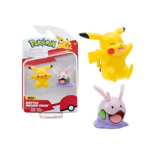 WCT Pokemon Jazwares Battle Figure - Pikachu & Goomy