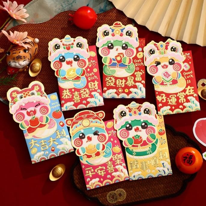 

CR - NEW 2025 Angpao Imlek Bentuk Amplop Tahun Ular Angpau Sincia Uler Angpao Panjang Merah Premium Tebal Murah Grosir TERLARIS