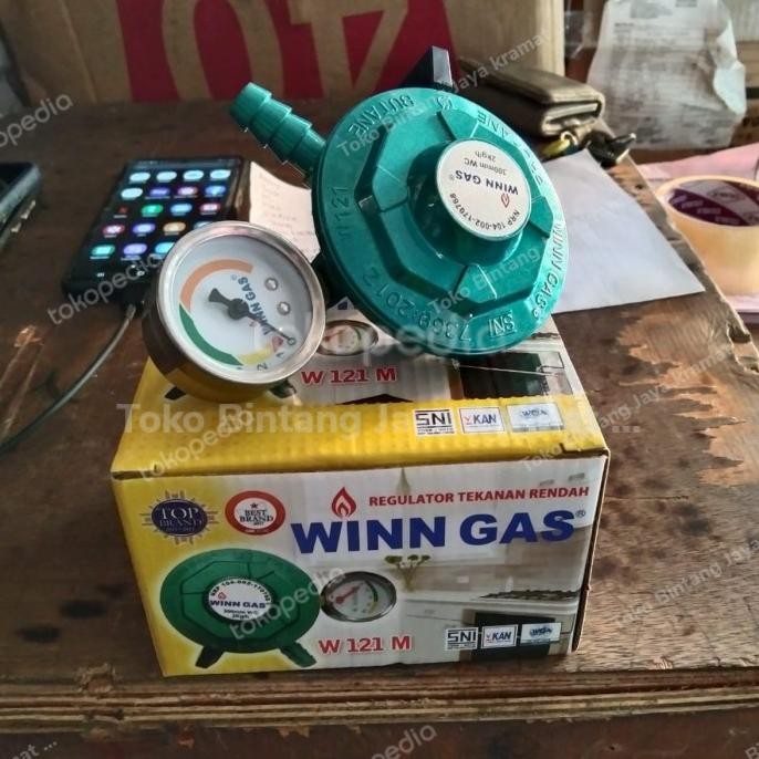 regulator gas winn gas W 121 M tekanan rendah