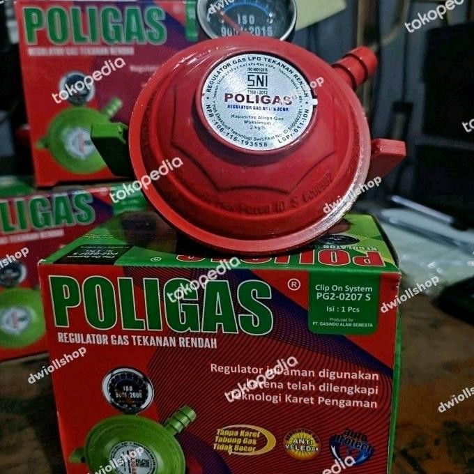 regulator poligas double lock
