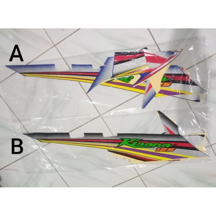 Best Seller Striping Honda Kirana 125 Fulset Lis Sticker Bodi Motor Kirana