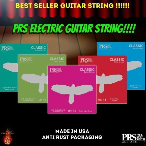 Terlaris Senar Gitar Elektrik Prs Original Usa Neo