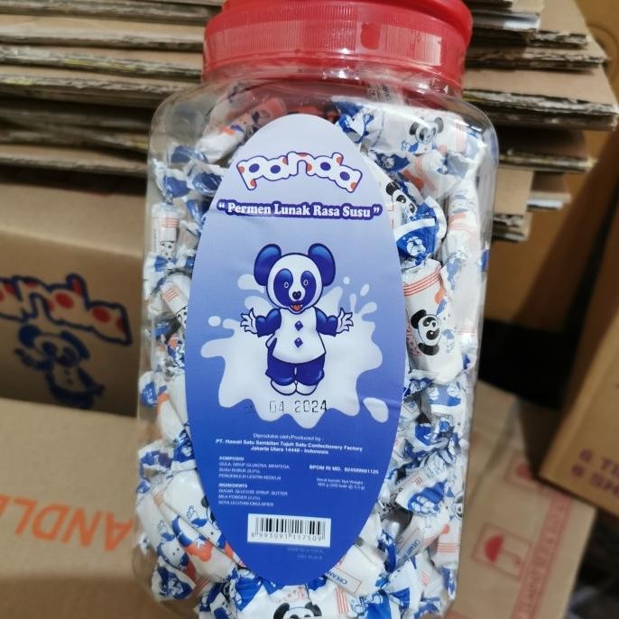 

Bisa Grab ! Panda Susu Toples isi 200 pcs.